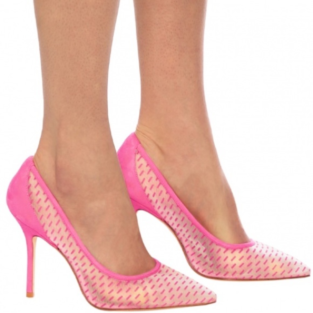 Stuart Weitzman Tasha Pointed Toe Pumps - Picture 2 of 10